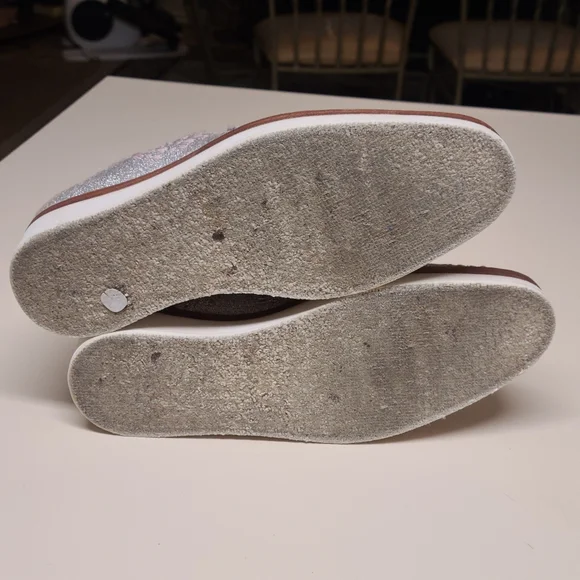 Free People Snake Eyes Metallic slip on casual loafer size 39 - Picture 10 of 10